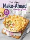 Cover image for Taste of Home Make Ahead Comfort Foods